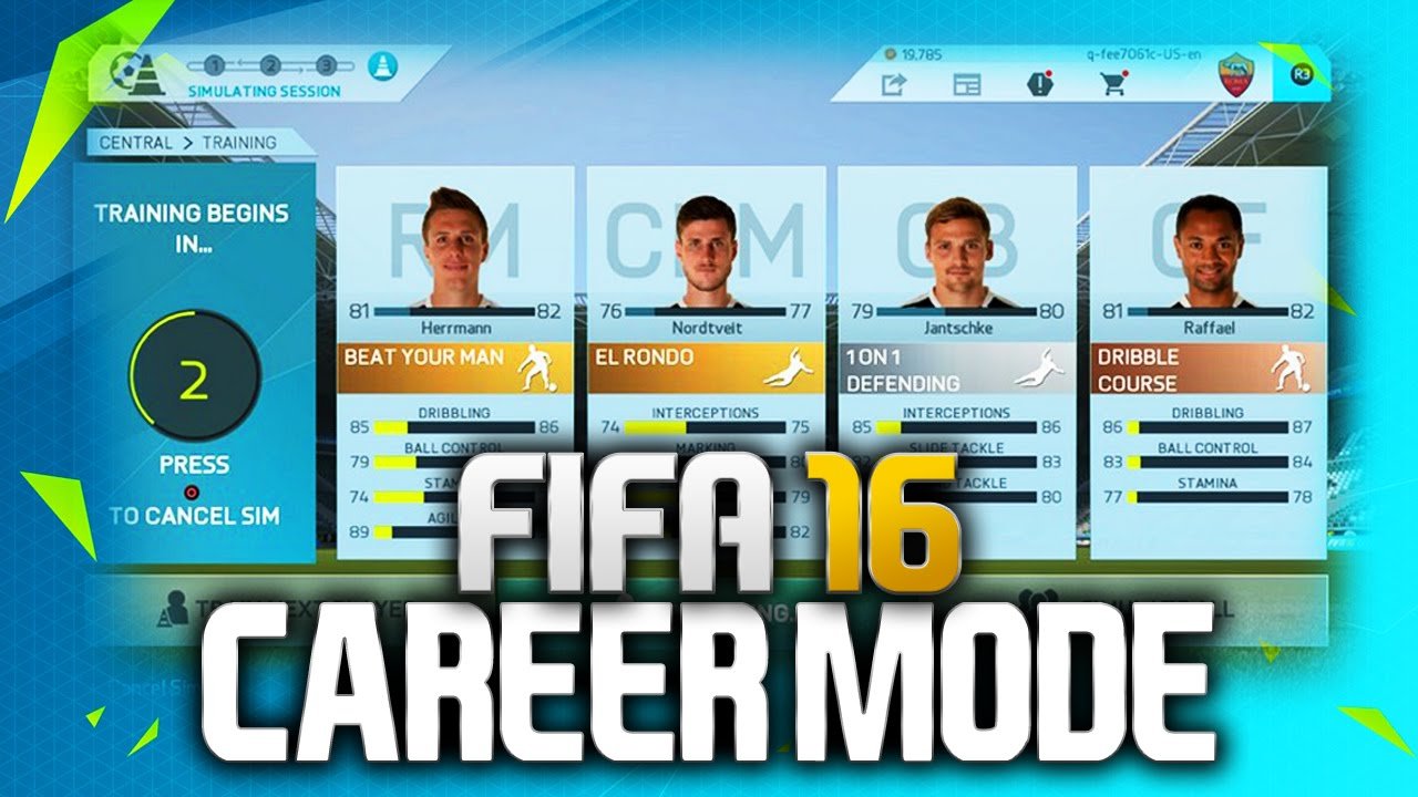 FIFA 16 Career Mode Cheats 