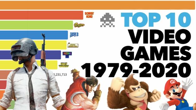 top 10 bestselling video games
