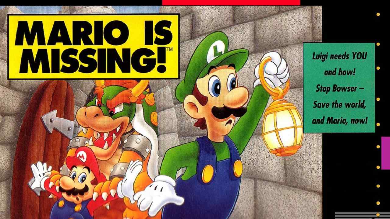 Mario is missing Nintendo Quiz