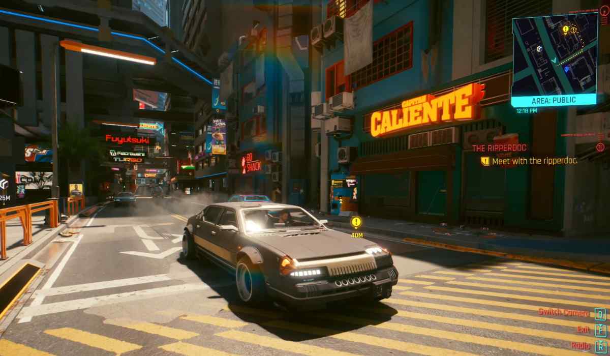 Cyberpunk 2077 gameplay open world