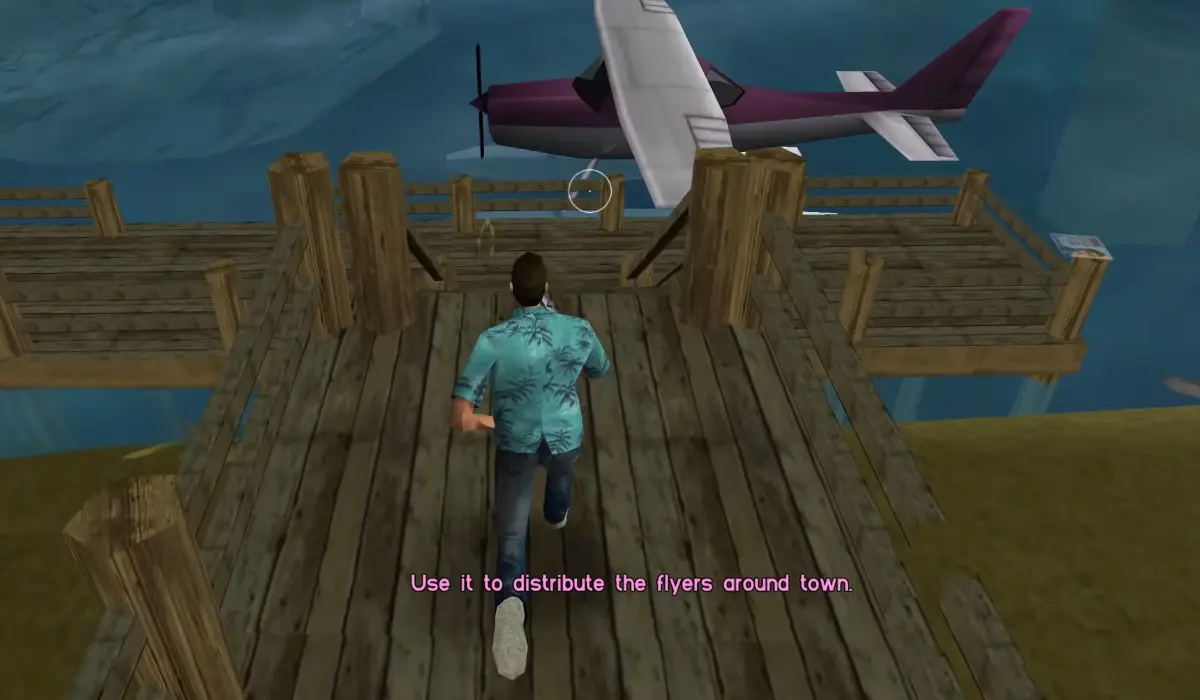 GTA Vice City gameplay plane mission