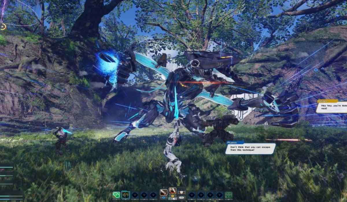 PSO2 New Genesis gameplay