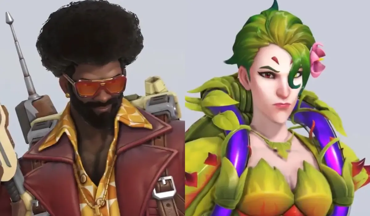 Overwatch anniversary event baptiste and moira skins