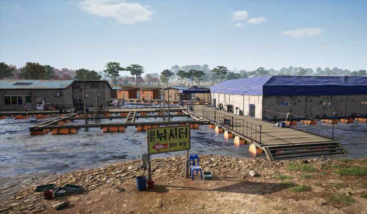 PUBG Taego new map fishing dock