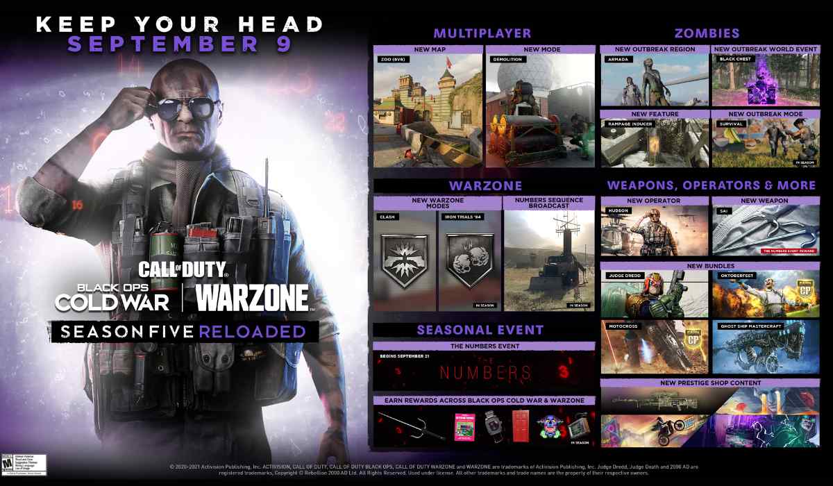 warzone judge dredd season 5 reloaded roadmap