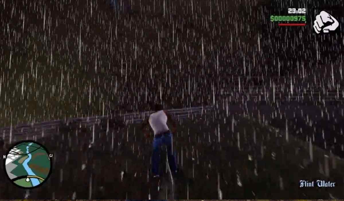 gta the trilogy rain ugly