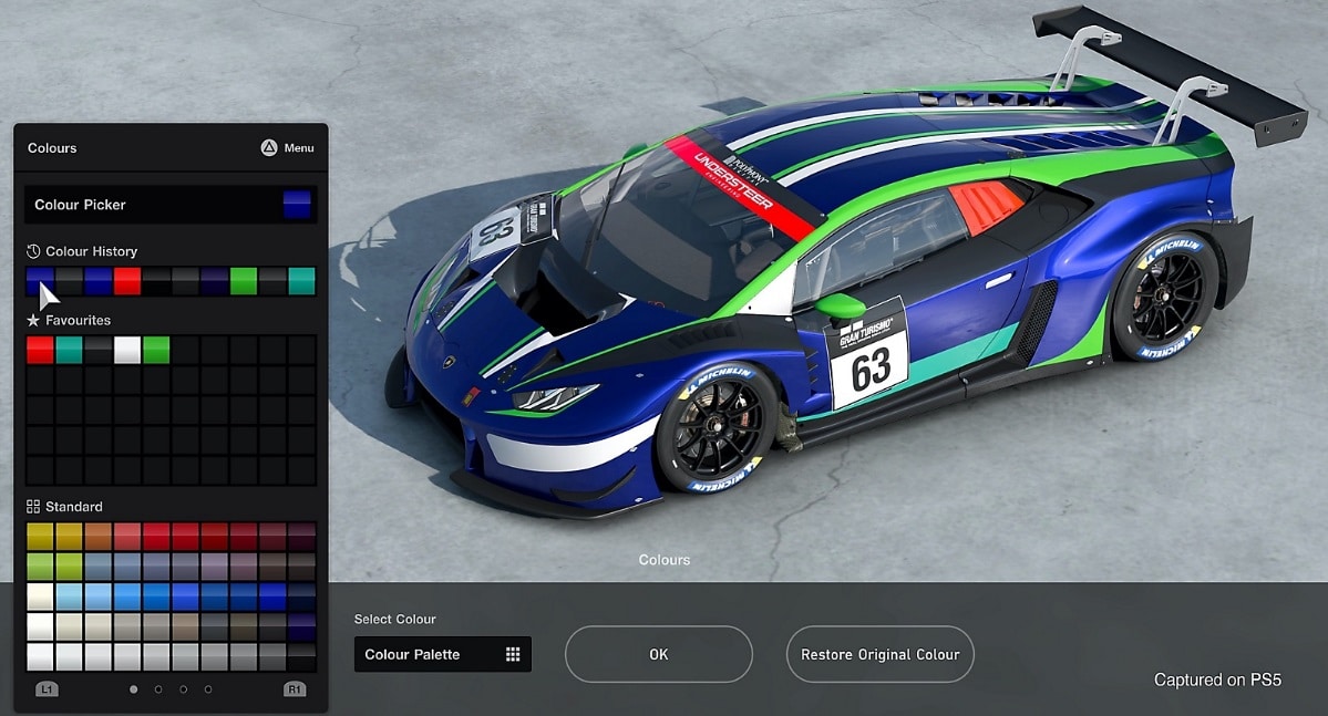 gran turismo 7 lamborghini customization