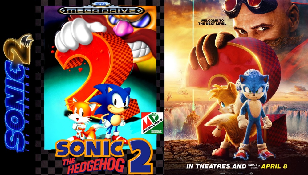 sonic the hedgehog 2 final trailer poster comparison