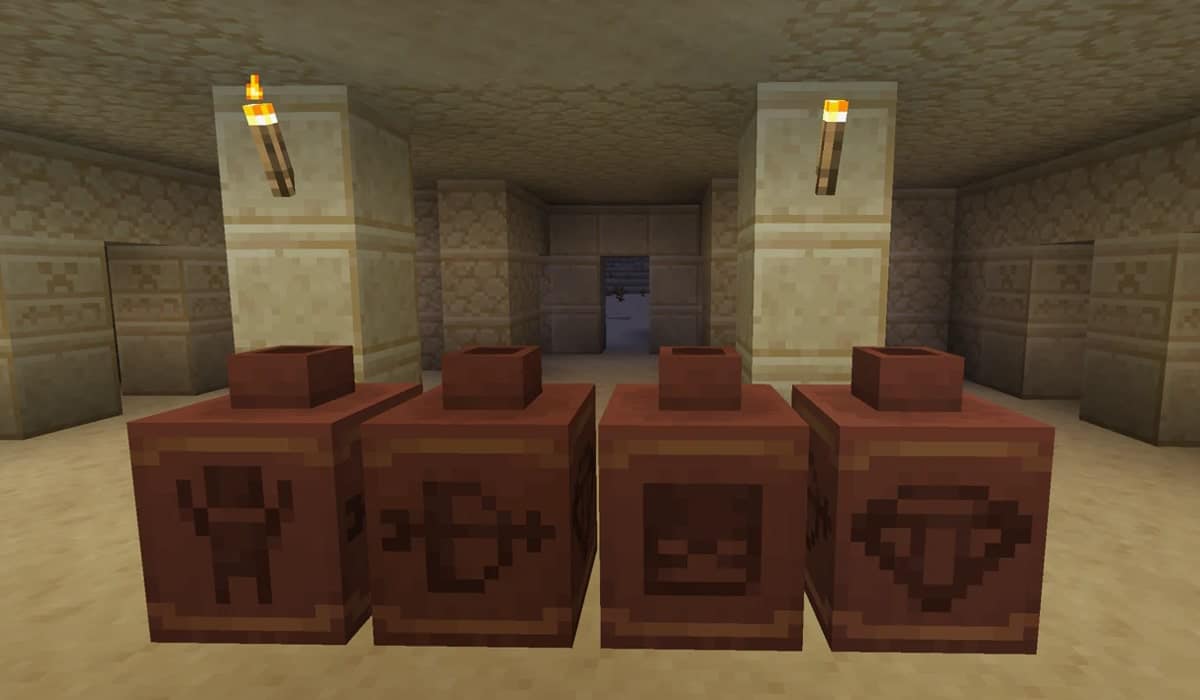 minecraft archaeology pots