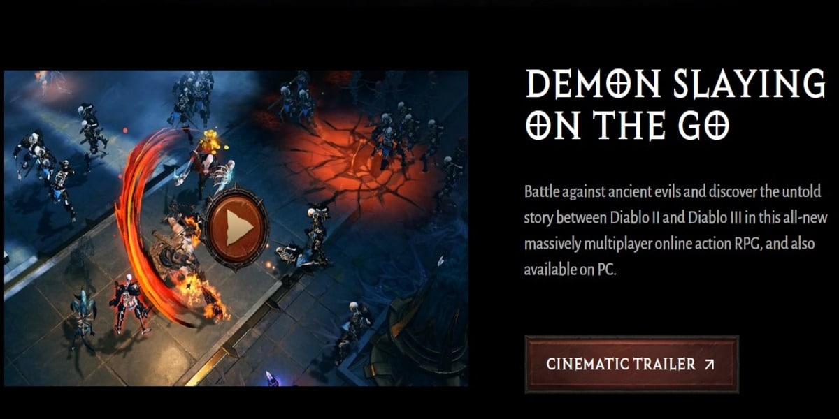 Diablo Immortal metacritic