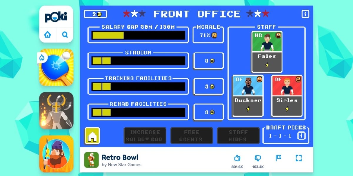 Retro Bowl Unblocked Poki