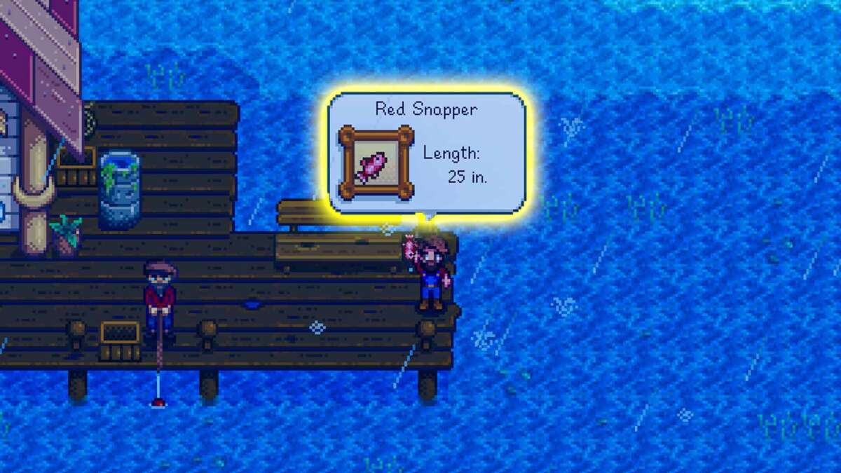 red snapper stardew valley