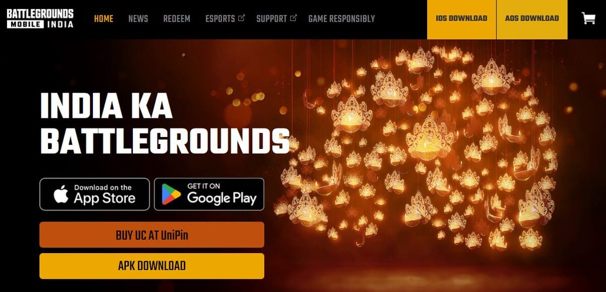 Popular esports games in India